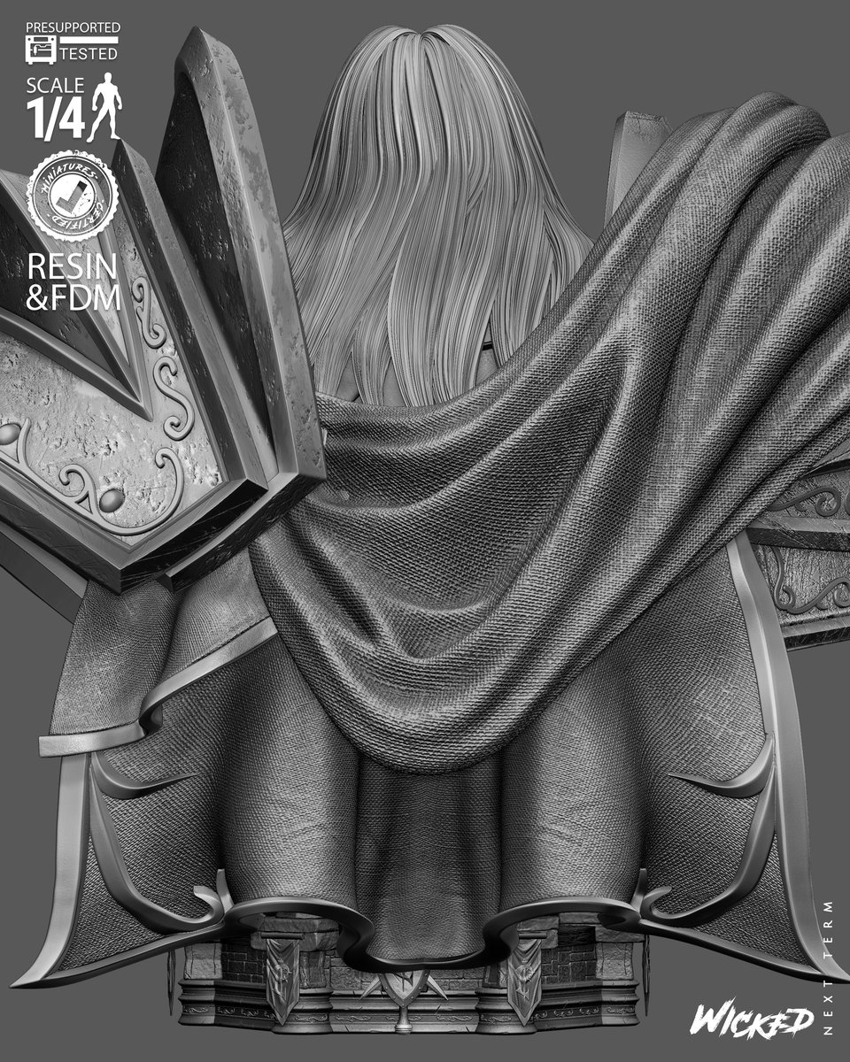 Video Games Arthas Portrait Bust - Image 3