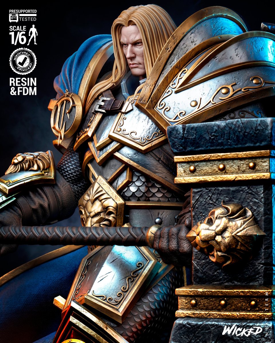 Video Games Arthas Sculpture - Image 4