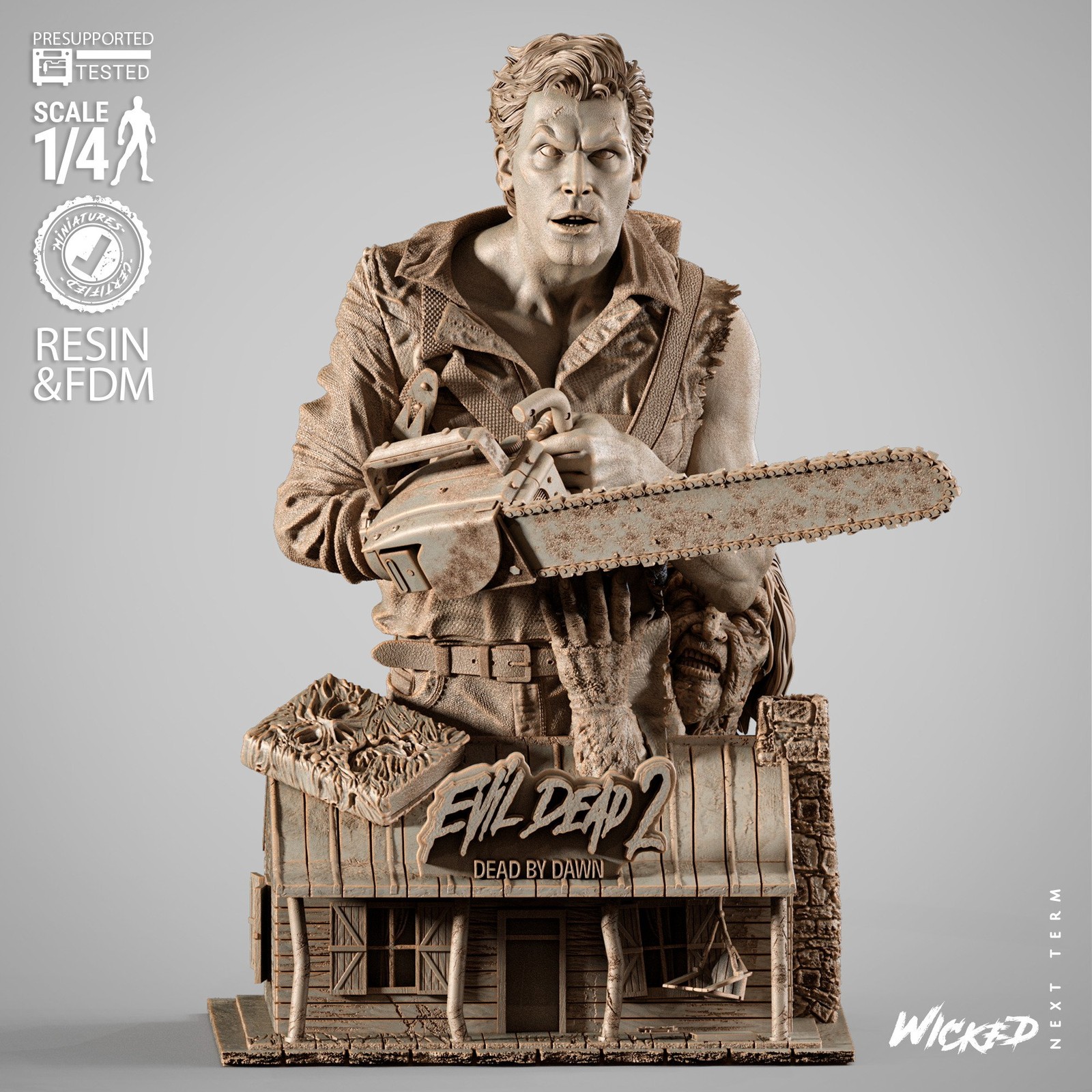 Ash Evil Dead 2 - Bust