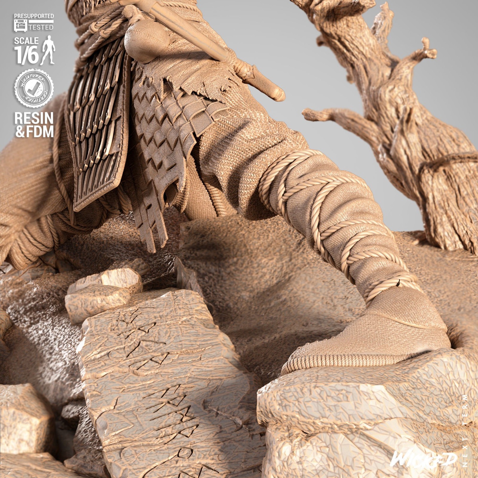 Video Games Atreus Sculpture - Image 4