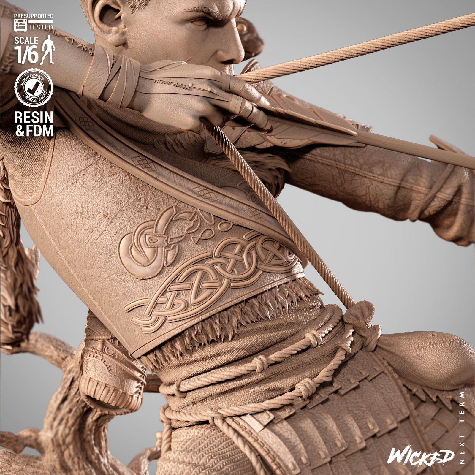 Video Games Atreus Sculpture - Image 5