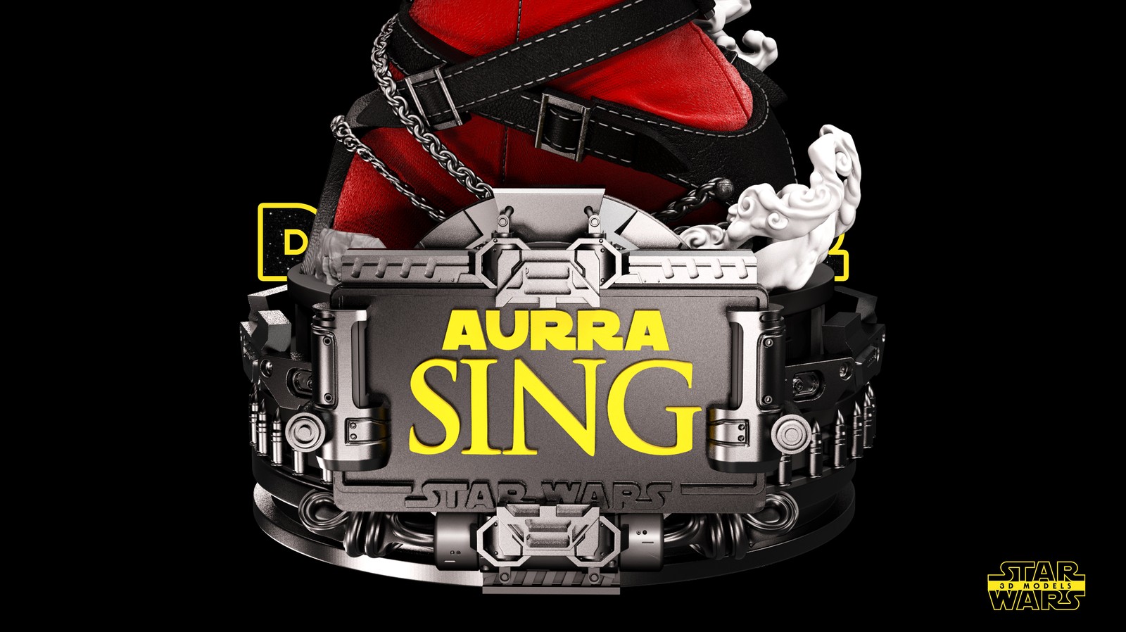 Aurra Sing Bust - Image 5