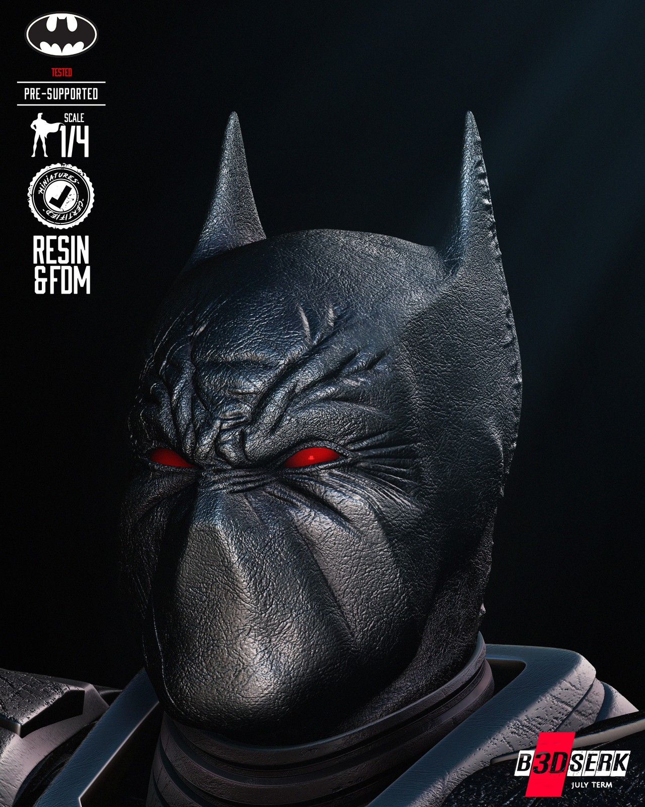 Batman Knight Fall Bust Portrait - Image 4