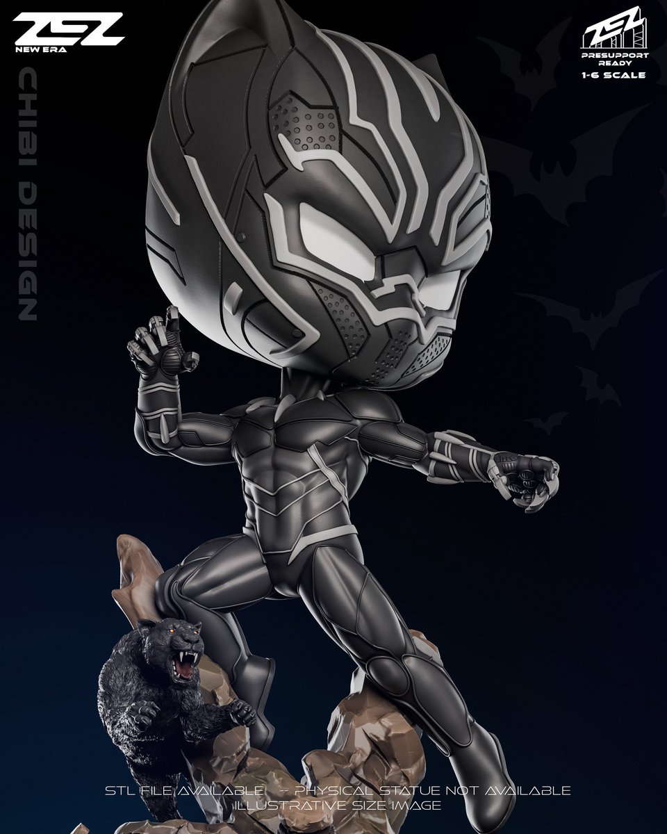 Black Panther - Chibi (Marvel)