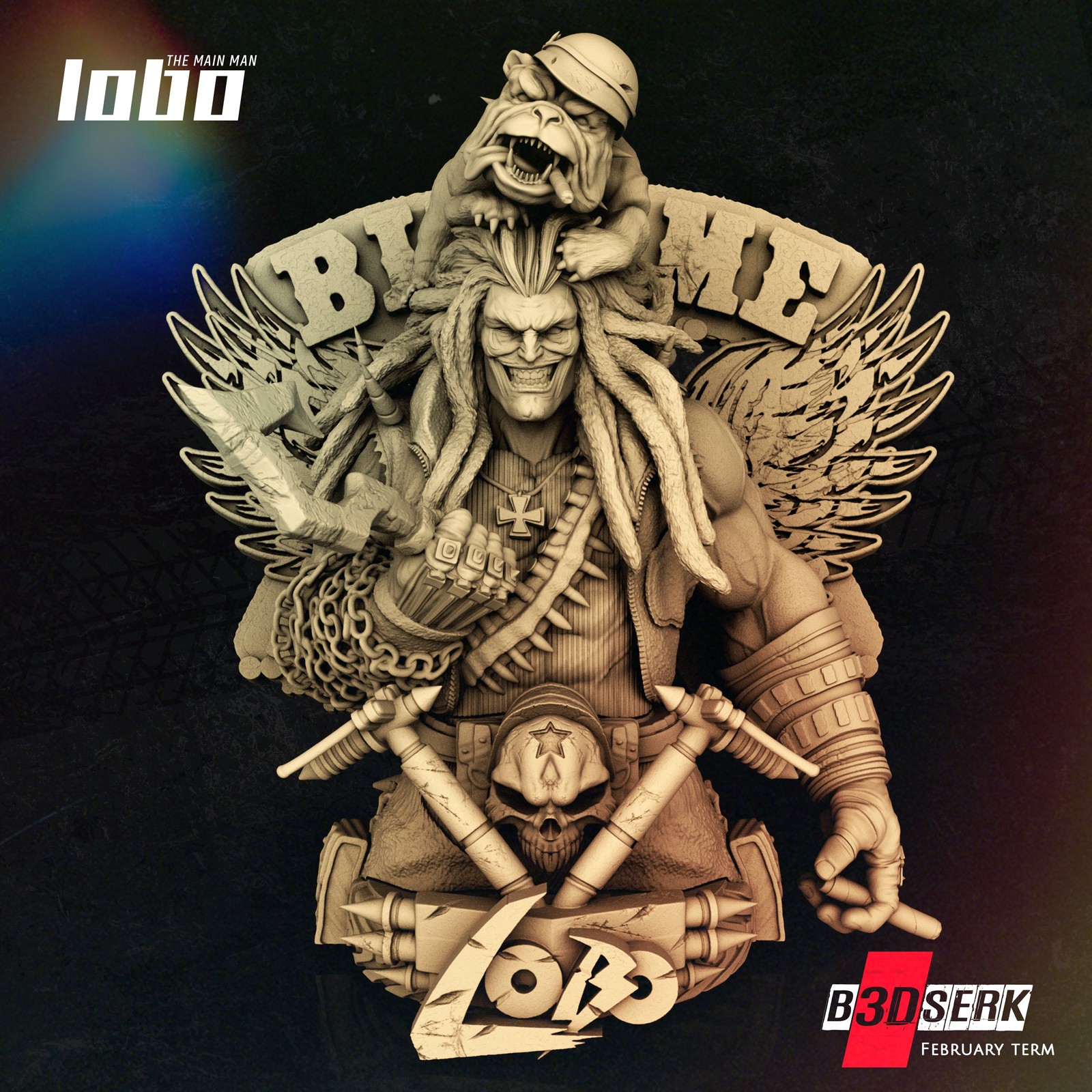 Lobo - Bust (DC)