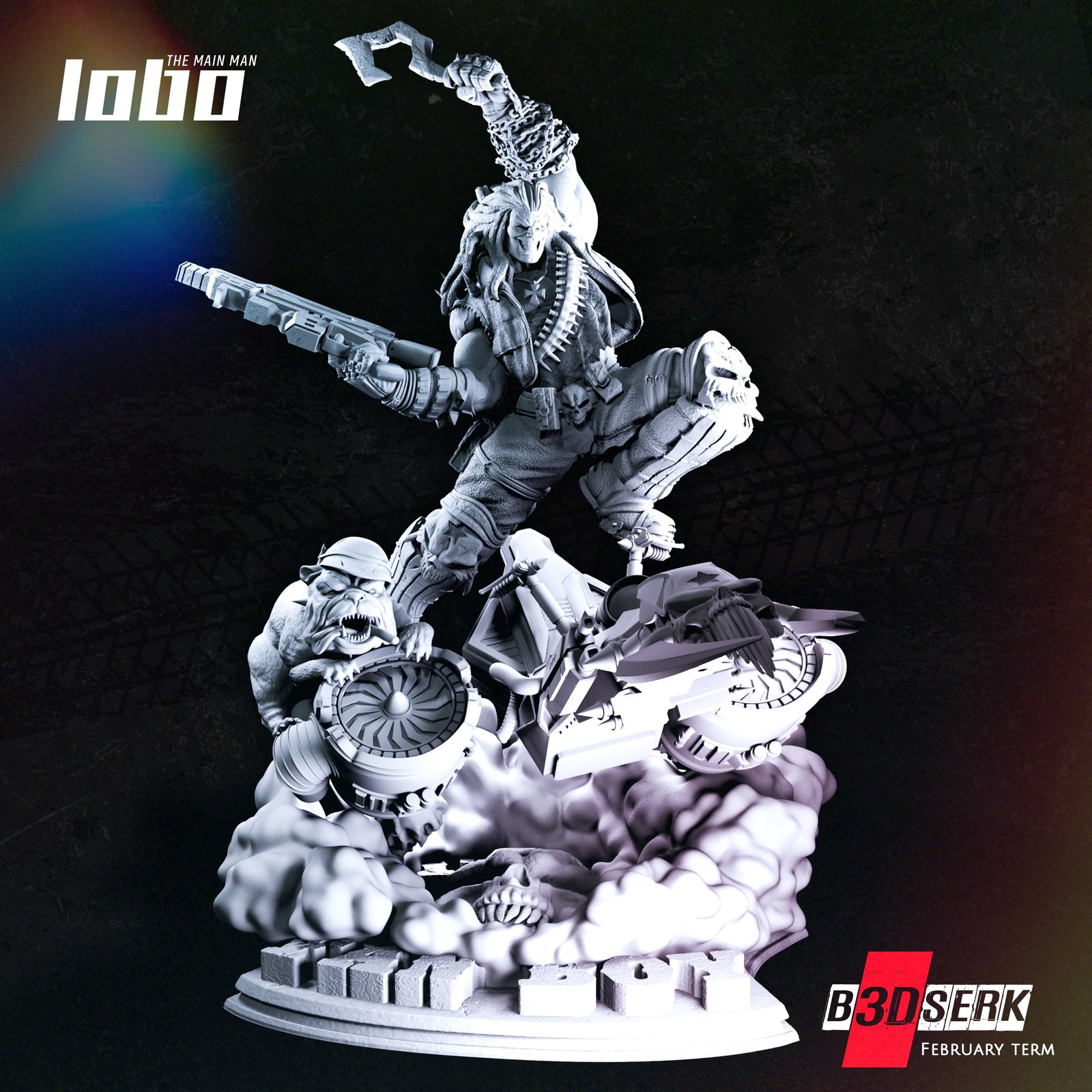 Lobo Sculpture - Image 2