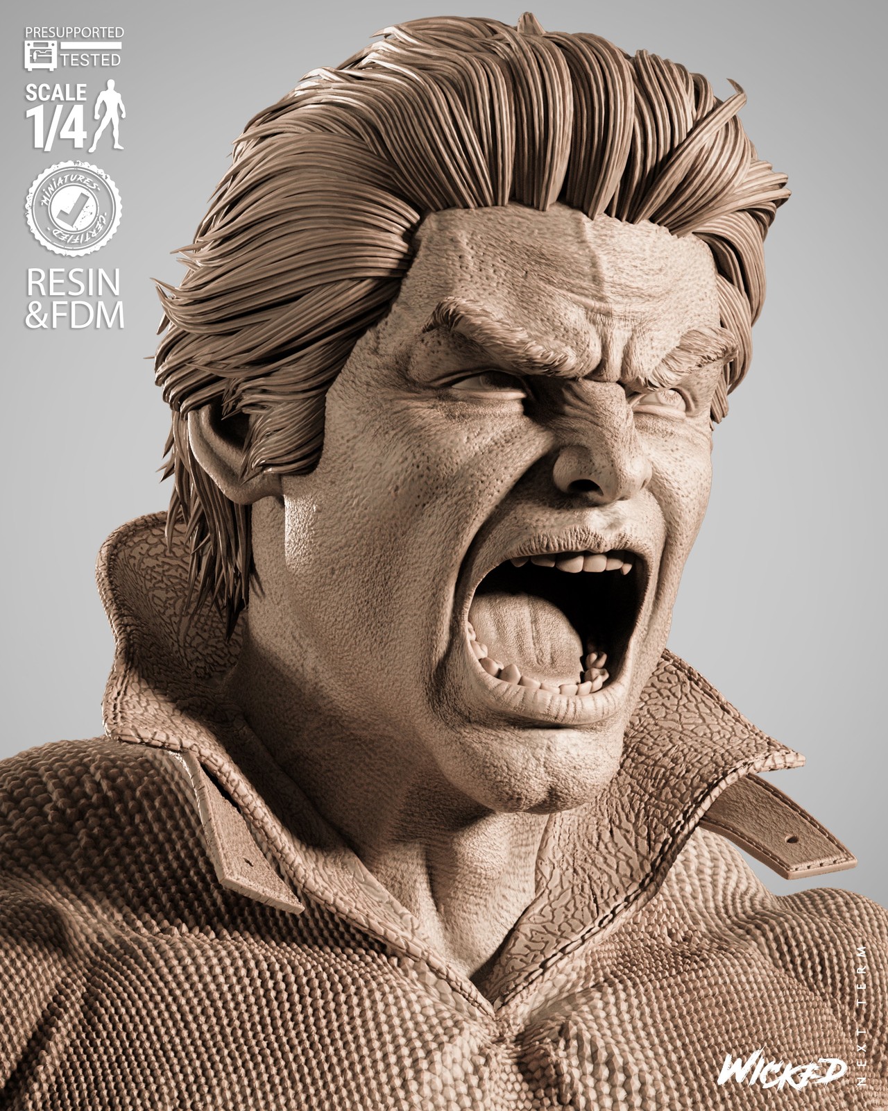 Marvel Banshee Portrait Bust - Image 2