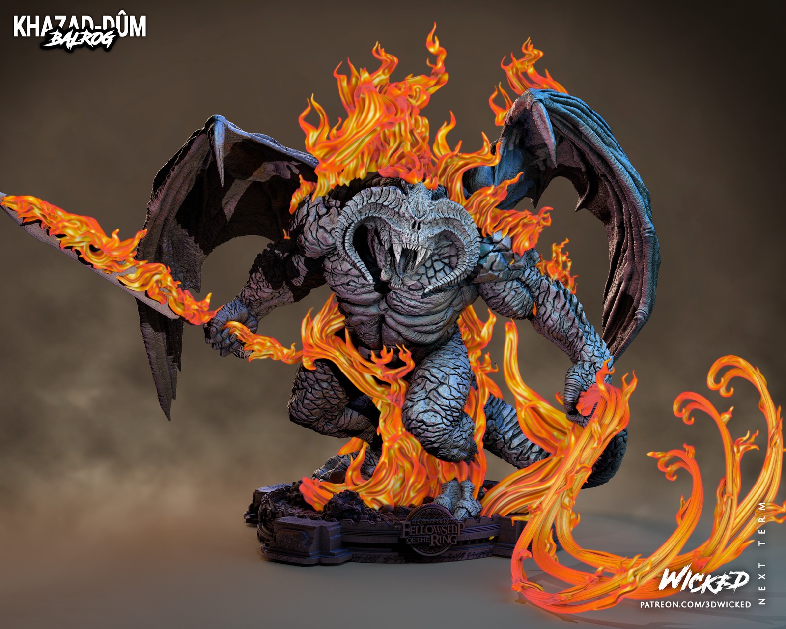 Balrog Sculpture - Image 2