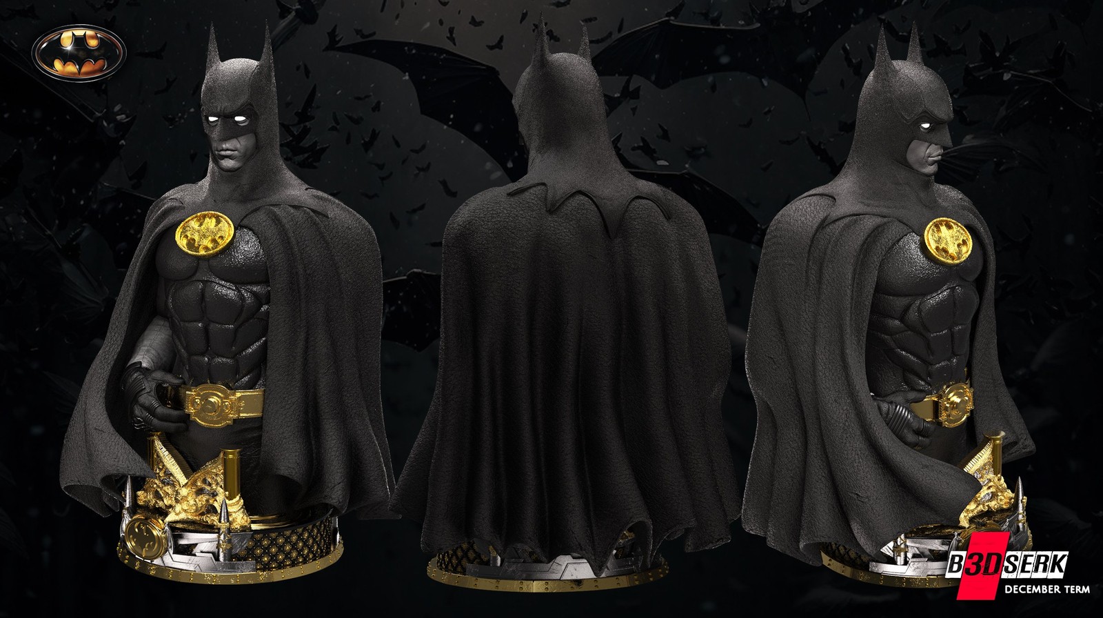 Batman 1989 Bust 1/4 Scale - Image 2