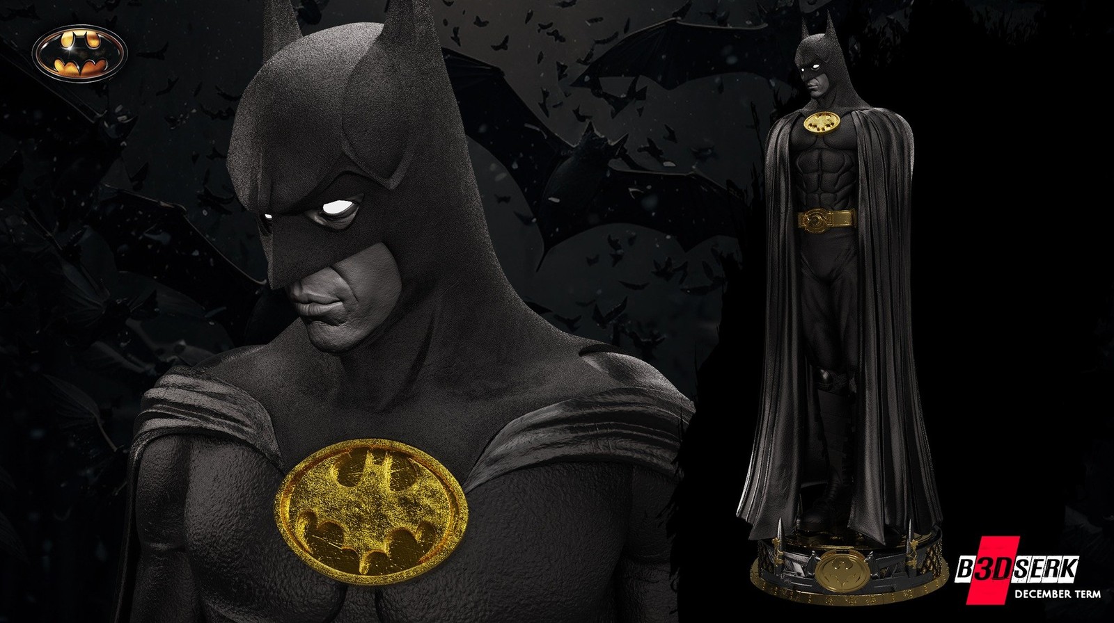 Batman 1989 Sculpture 1/6