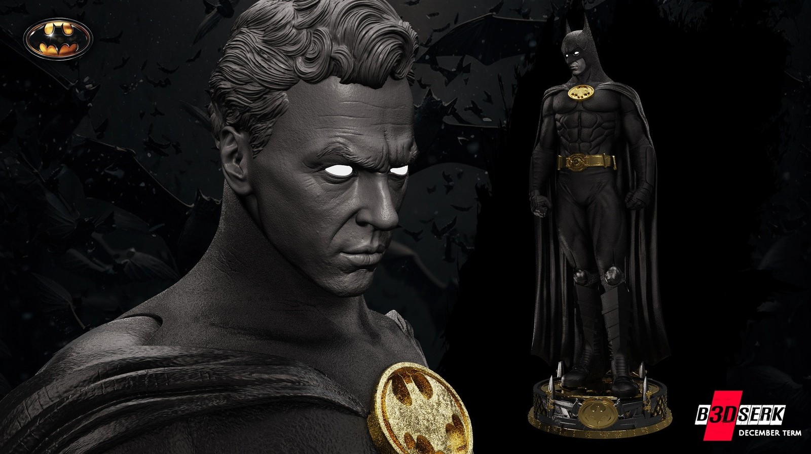 Batman 1989 Sculpture 1/6 - Image 2