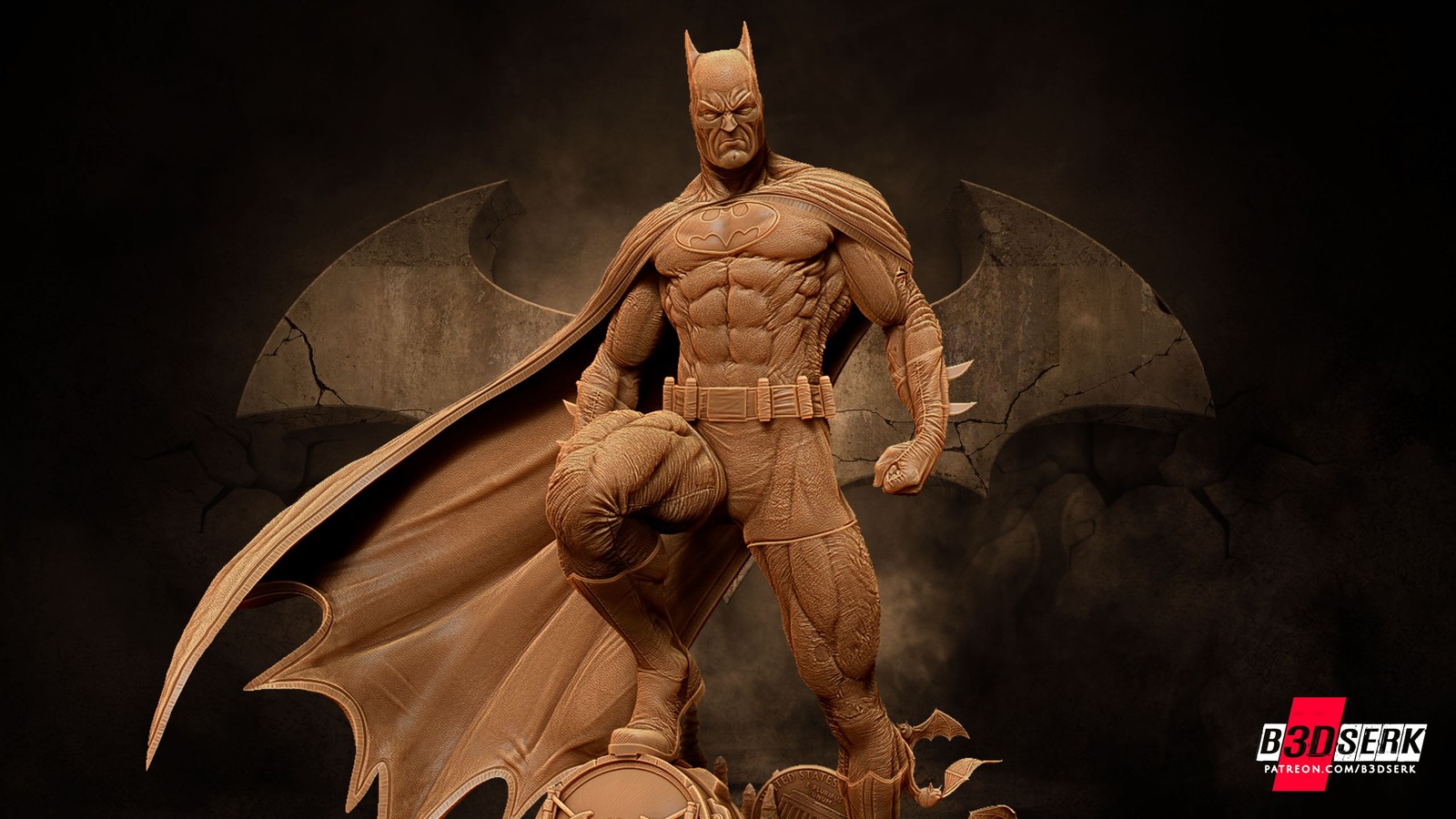 Batman Sculpture