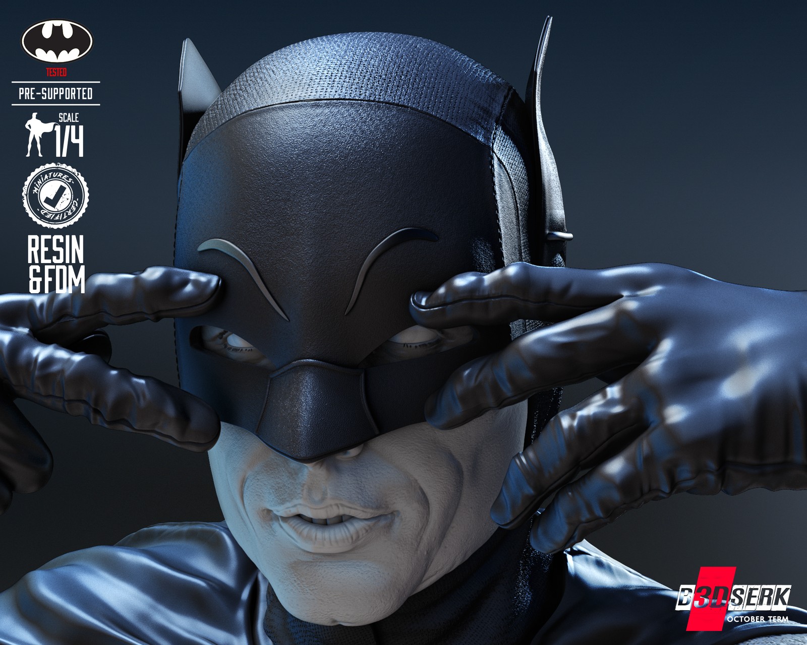 Batman Adam West Bust 1/4 Scale - Image 5