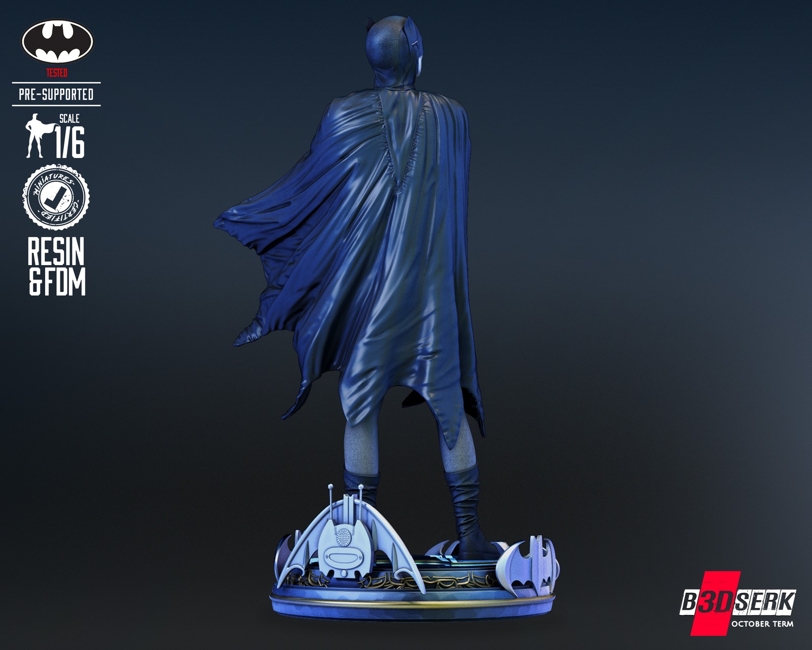Batman Adam West Sculpture 1/6 - Image 5