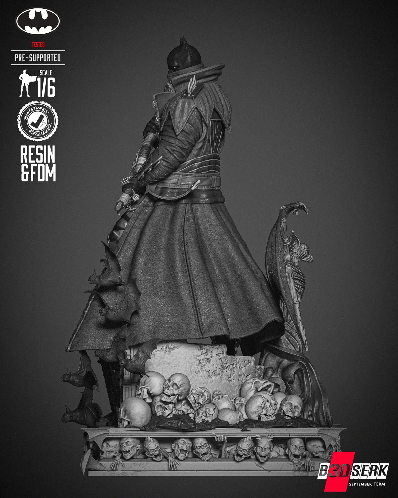 Batman Dark Nights Metal Sculpture - Image 2