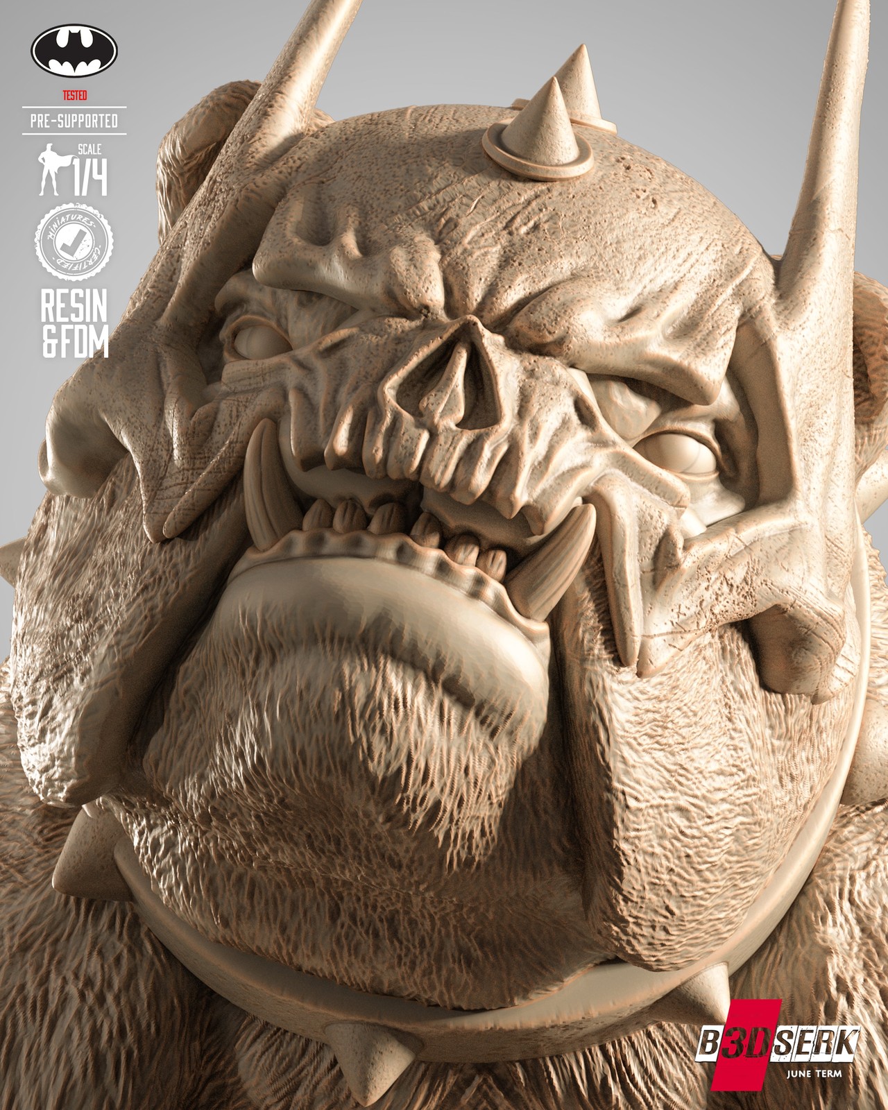 Batman Who Frags Dog Sculpture - Image 3