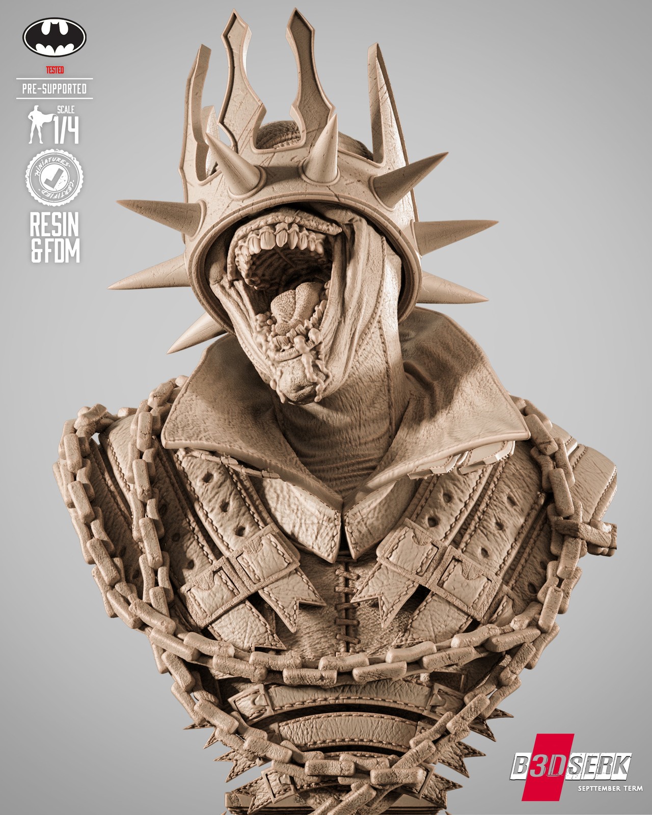 Batman Who Laughs Portrait Bust - Image 5