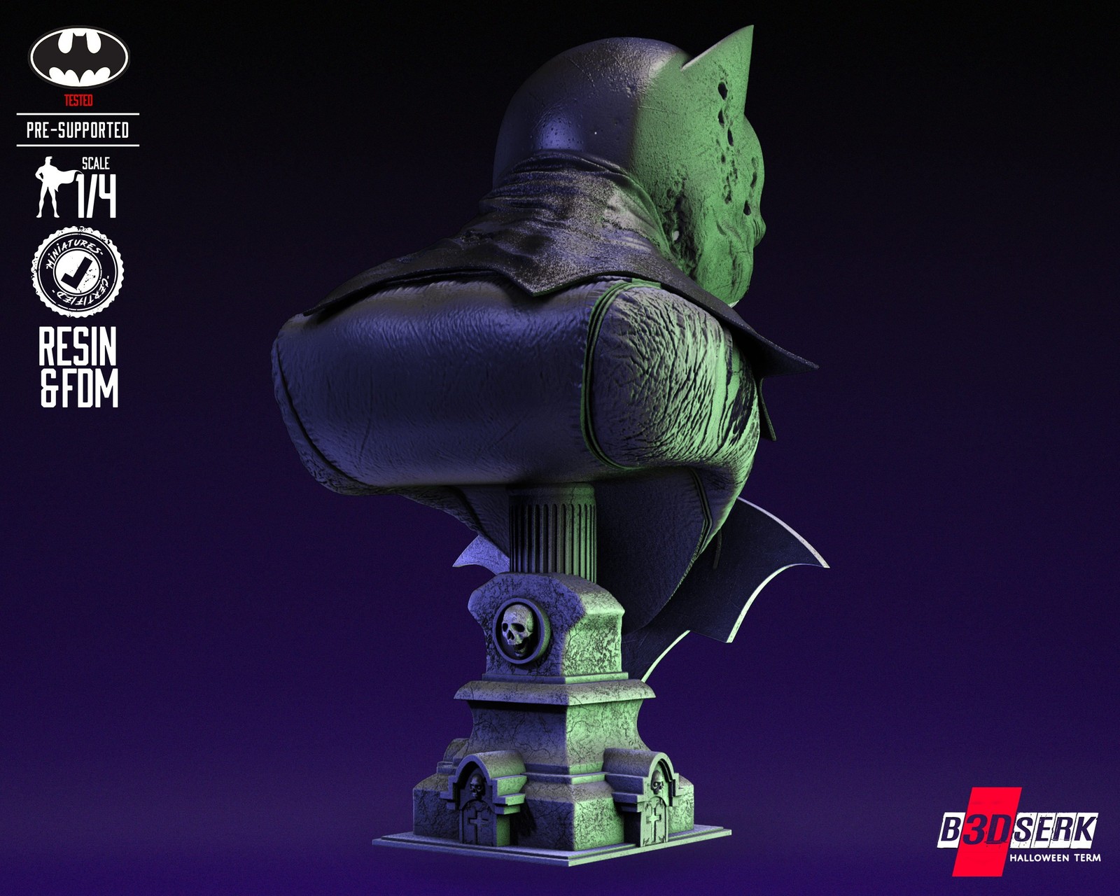 Batman Zombie Bust - Image 3