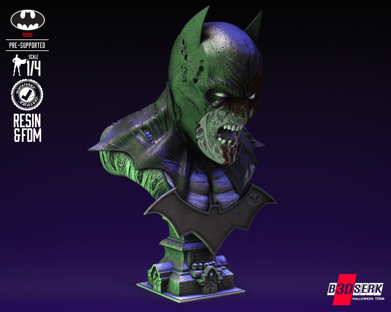 Batman Zombie Bust - Image 4