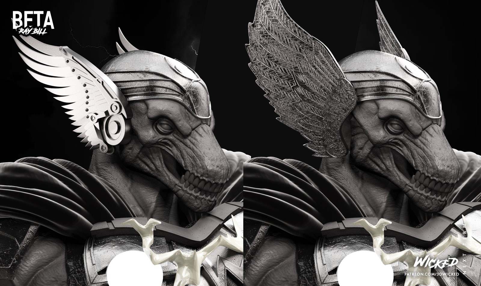 Marvel Beta Ray Bill Bust - Image 5