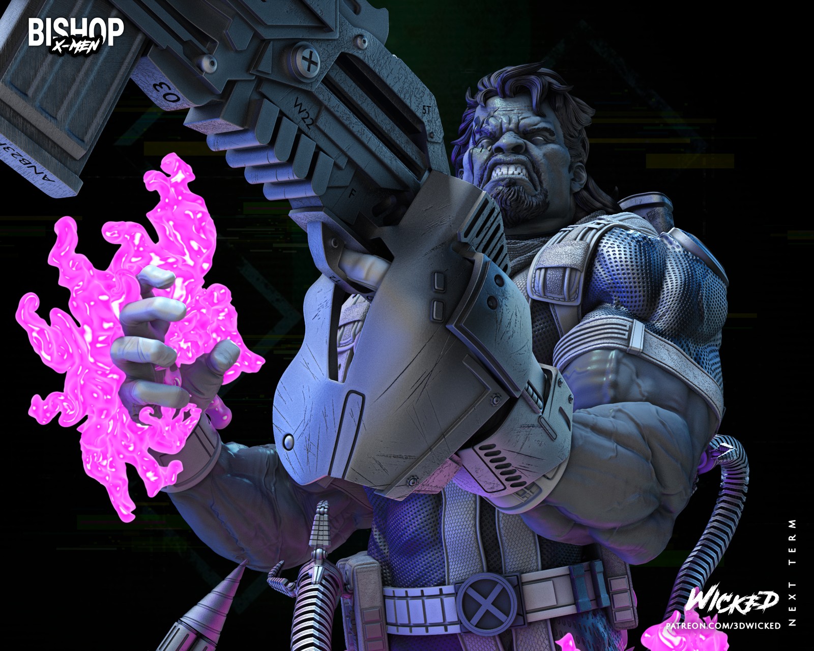 Marvel Bishop Bust - Image 2