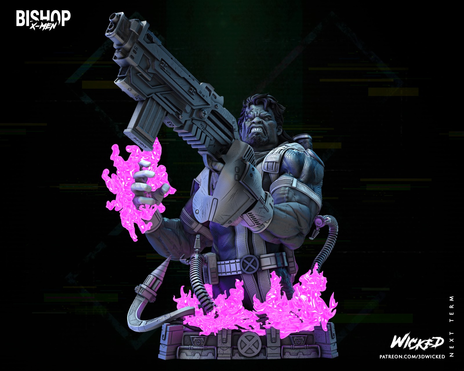 Marvel Bishop Bust - Image 4