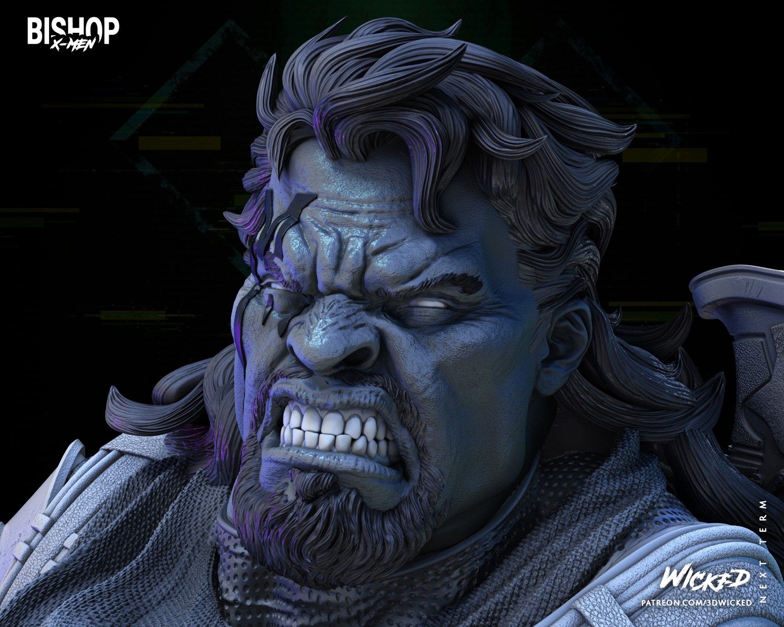Marvel Bishop Bust - Image 5
