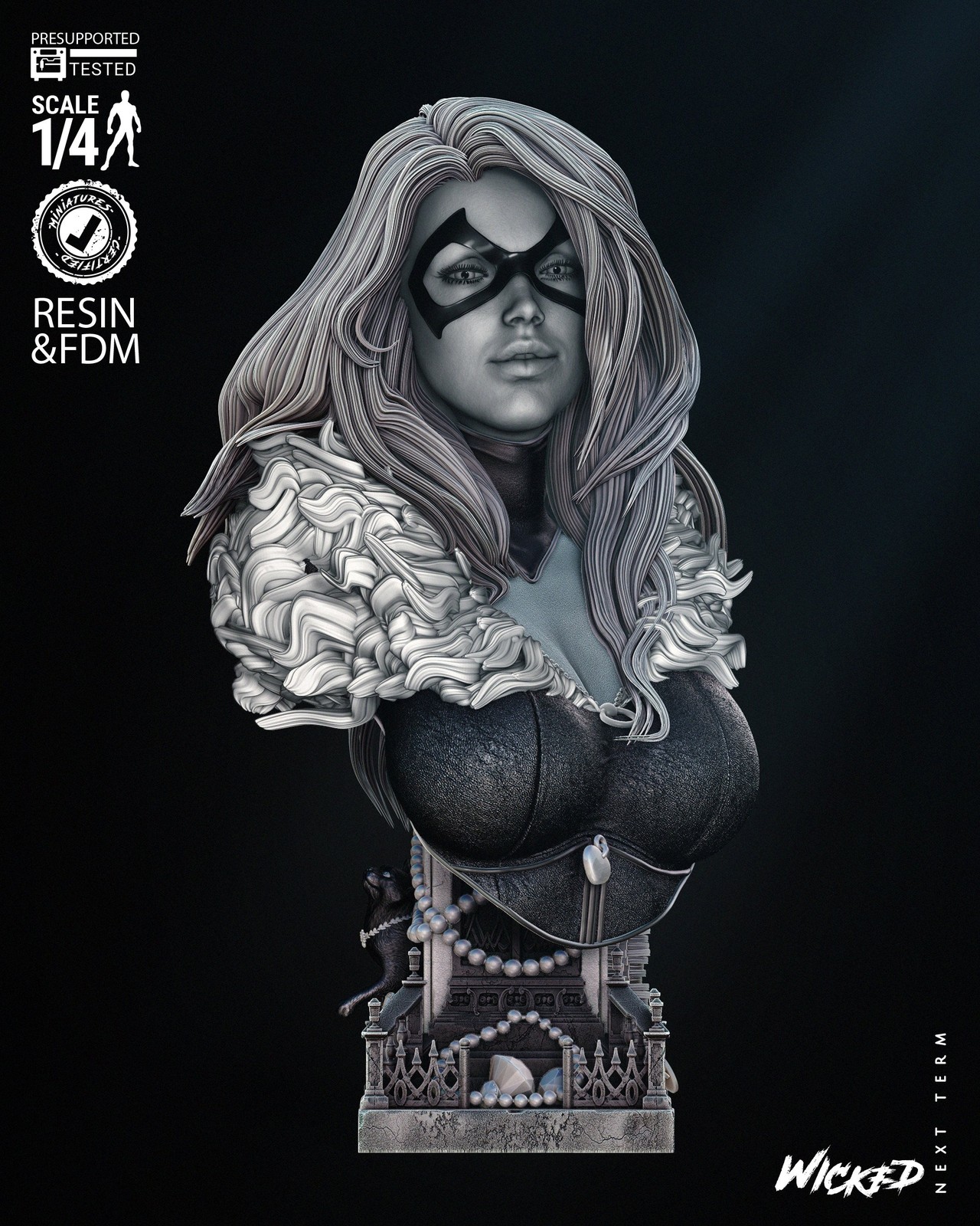 Marvel Black Cat Bust