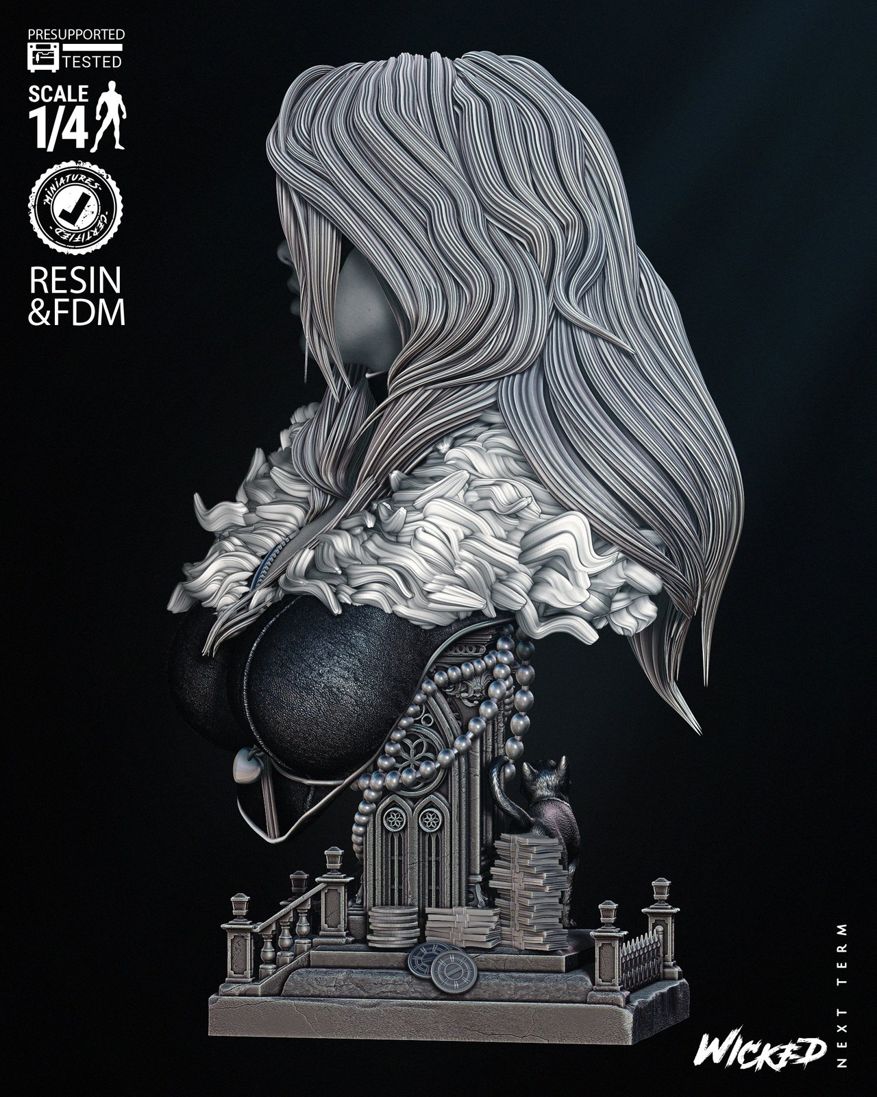 Marvel Black Cat Bust - Image 3