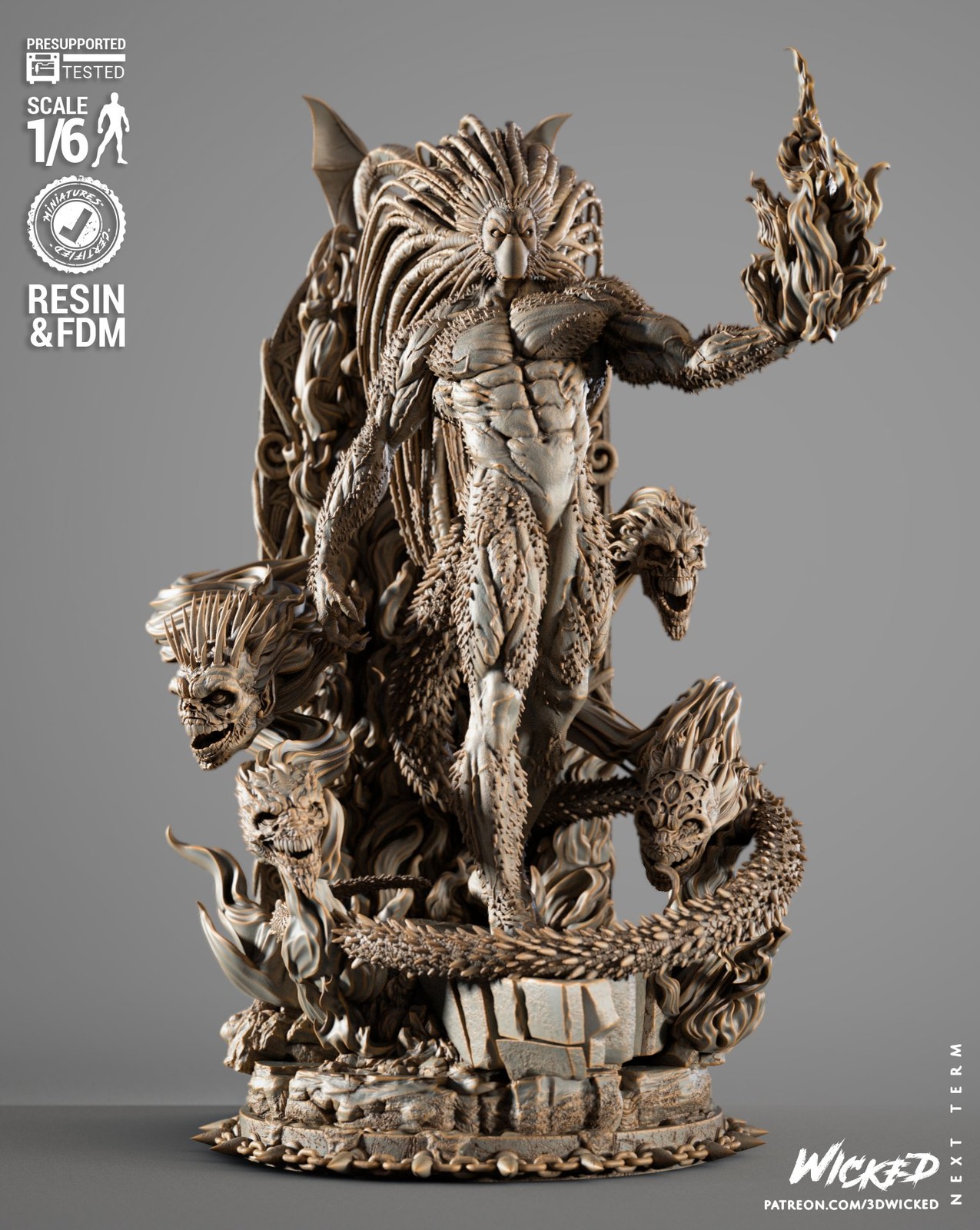 Marvel Black Heart Sculpture