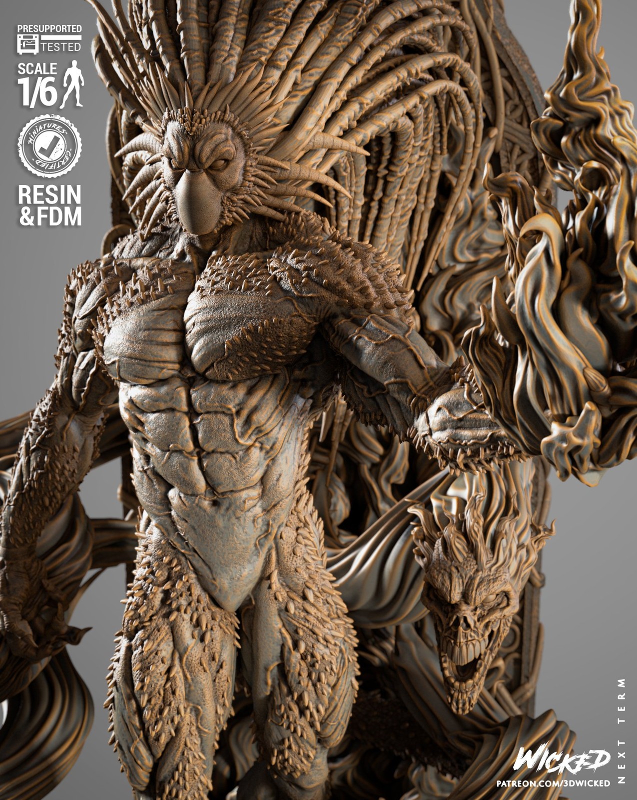 Marvel Black Heart Sculpture - Image 2