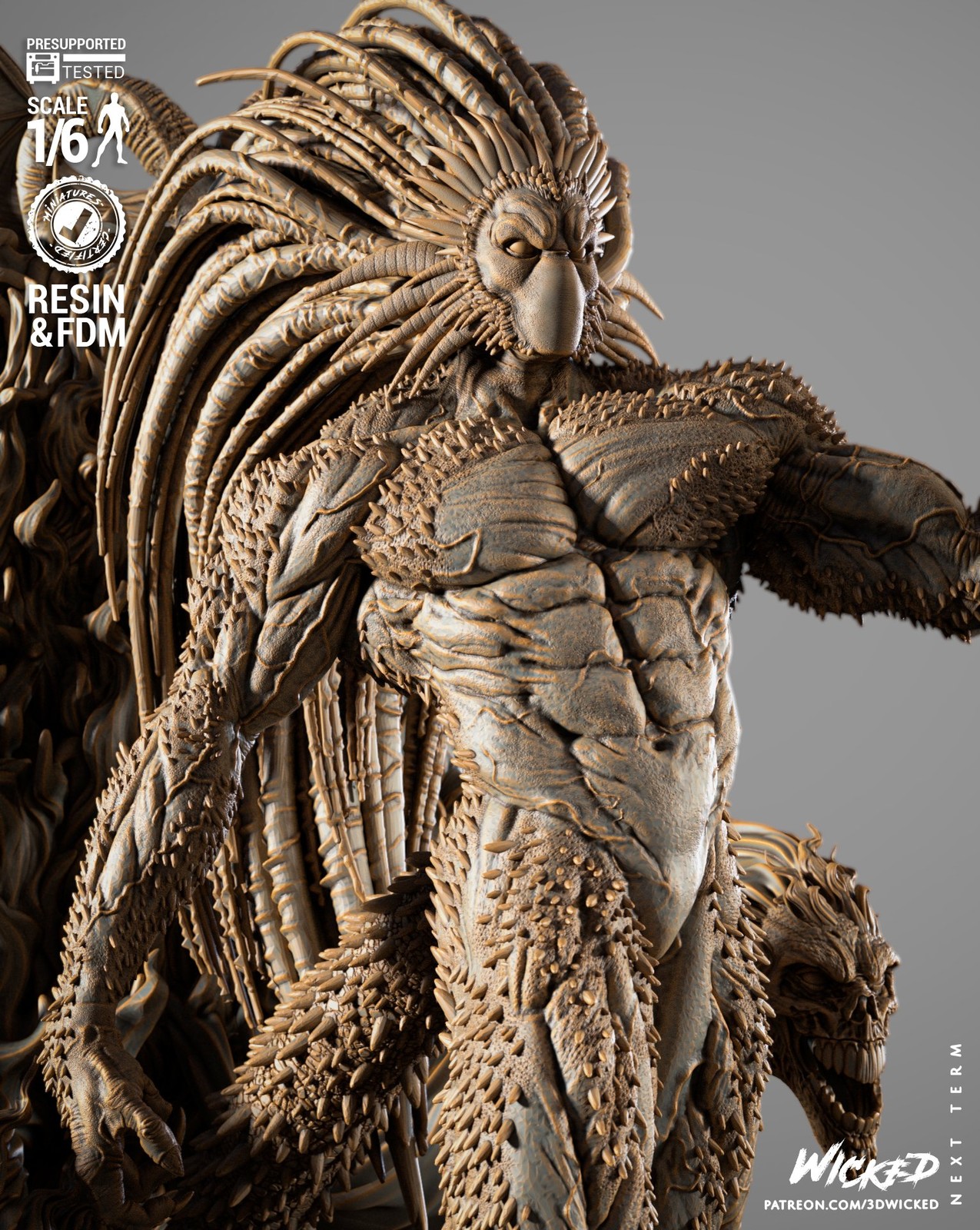 Marvel Black Heart Sculpture - Image 3