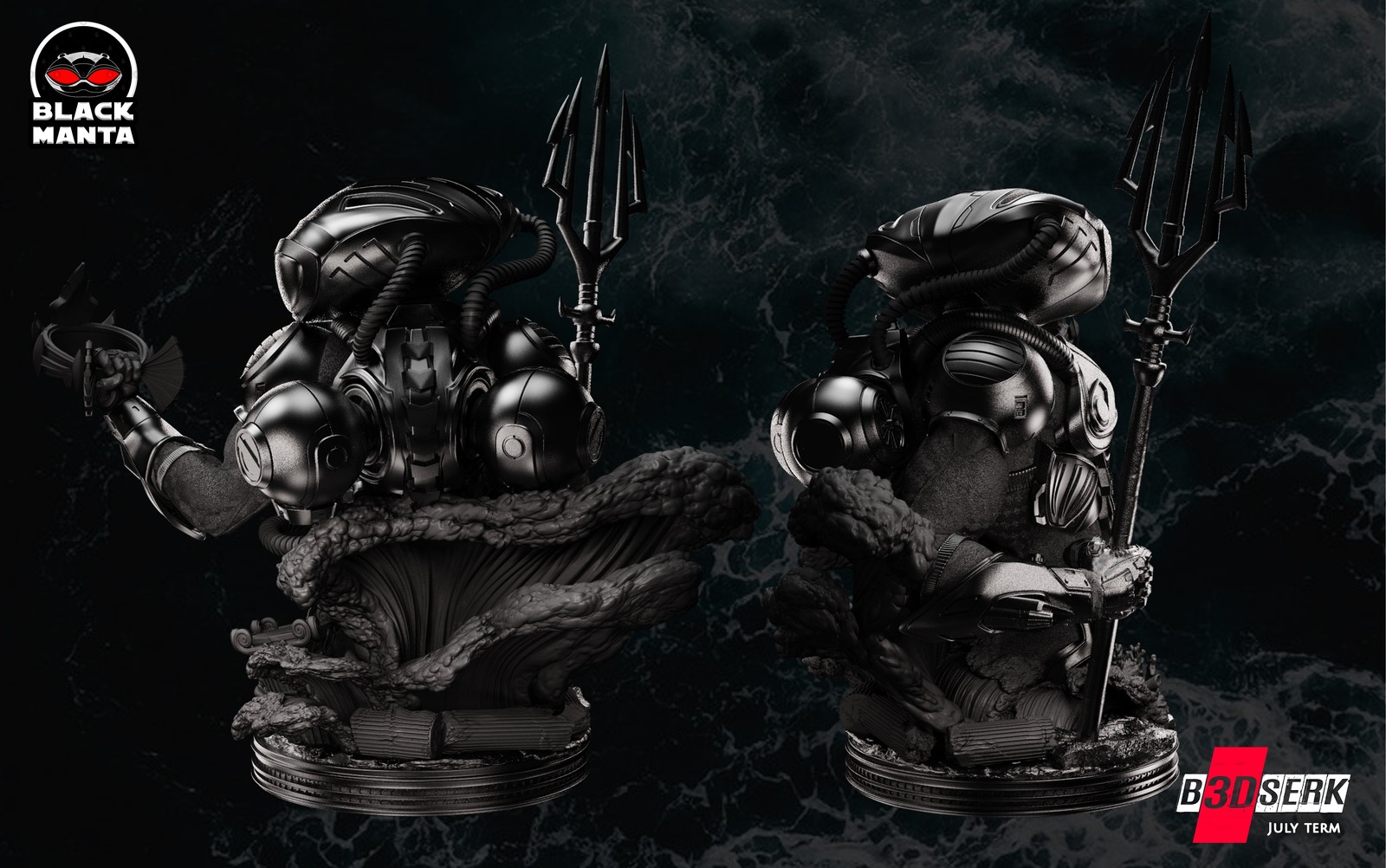 Black Manta - Bust (DC) - Image 3