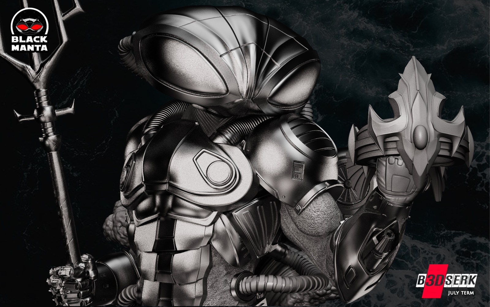 Black Manta - Bust (DC) - Image 4