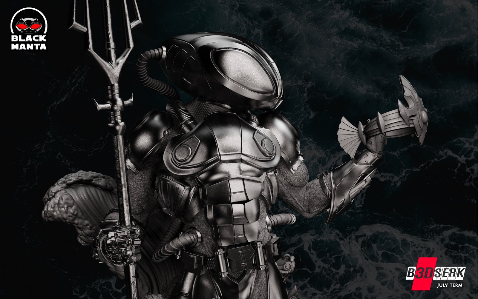 Black Manta - Bust (DC) - Image 5