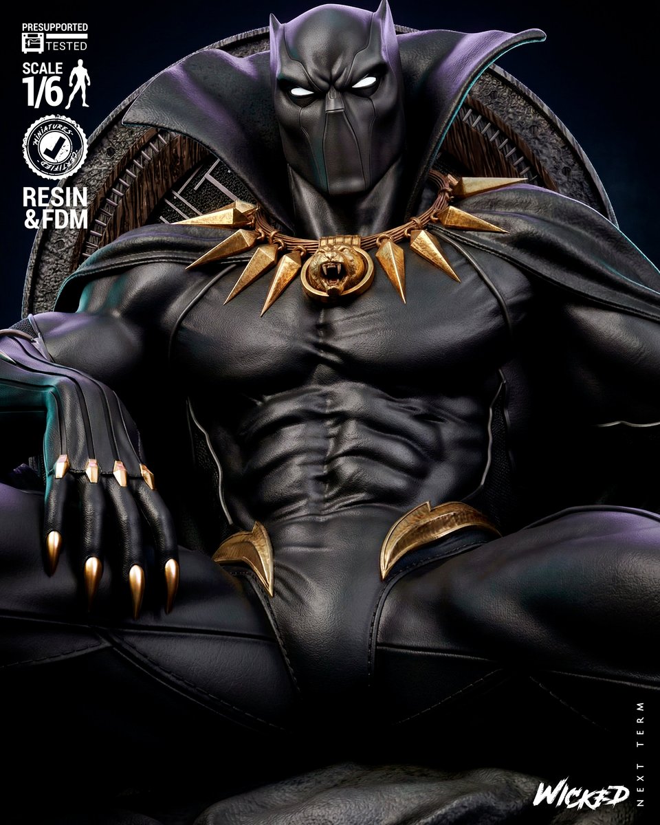 Marvel March 2026 Term Black Panther Sculpture - Image 4