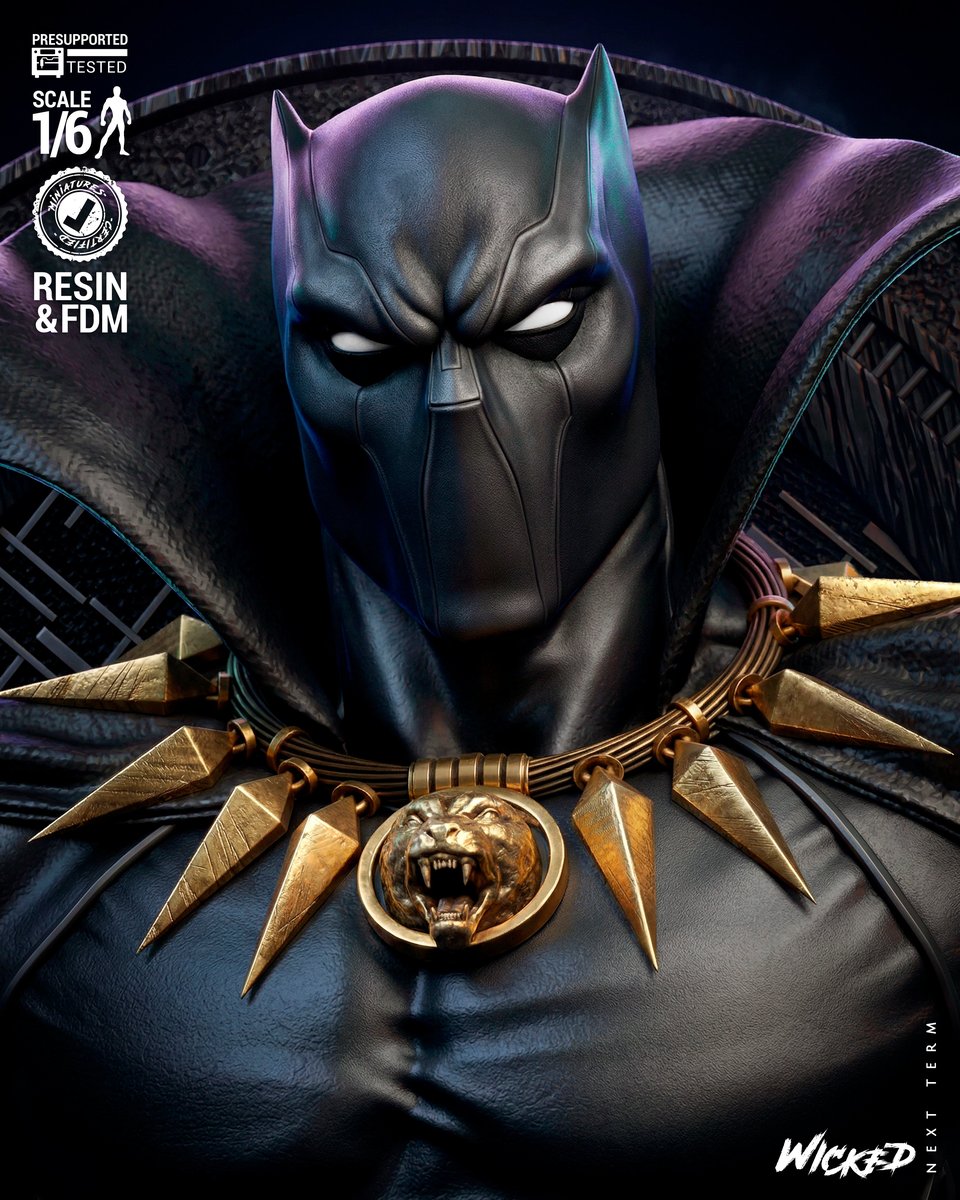 Marvel March 2026 Term Black Panther Sculpture - Image 5