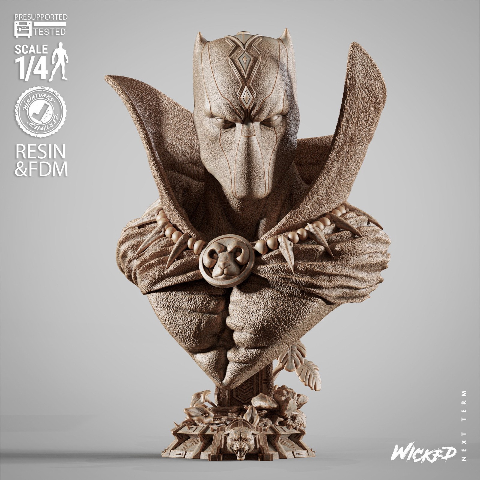 Marvel Black Panther Portrait Bust