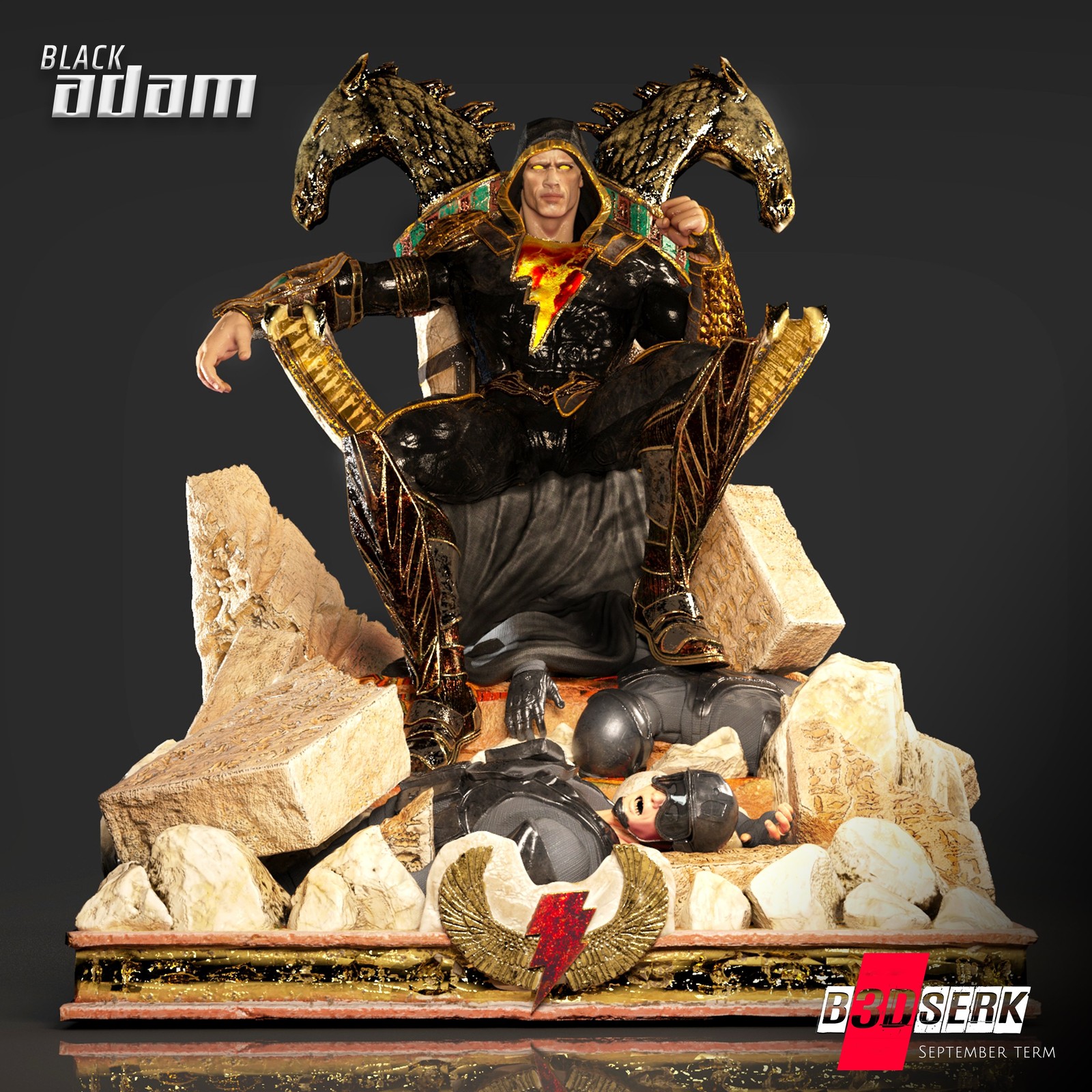 Black Adam - Diorama (DC)