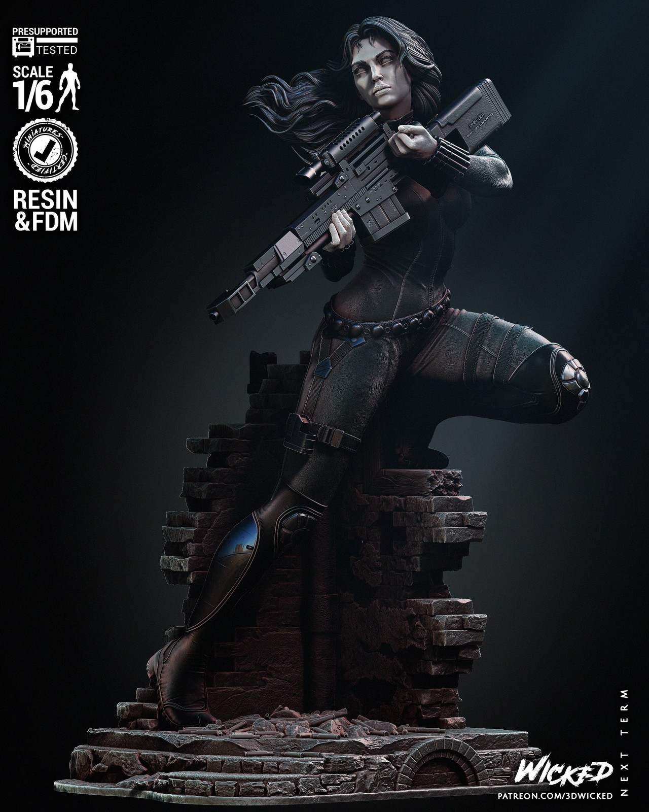 Marvel Black Widow 2024 Sculpture