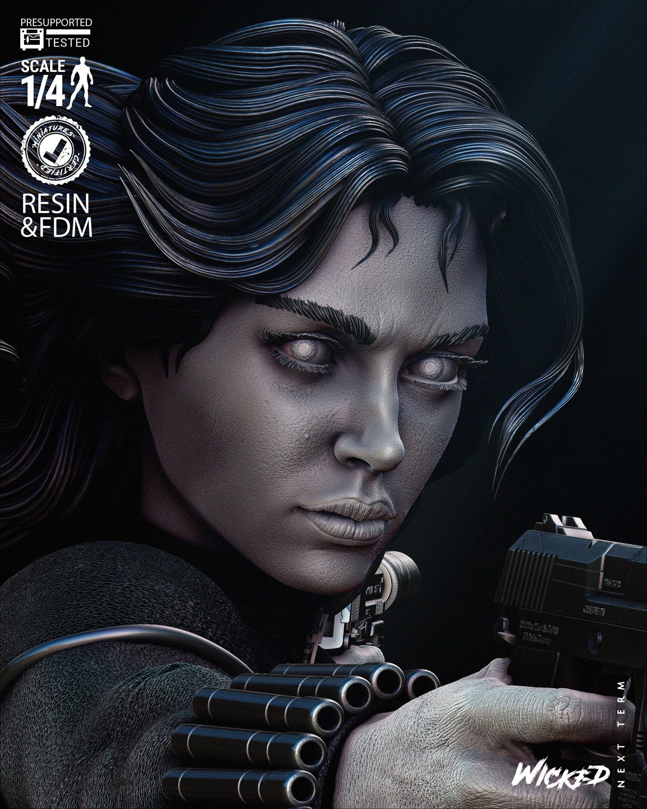 Marvel Black Widow 2024 Bust - Image 3