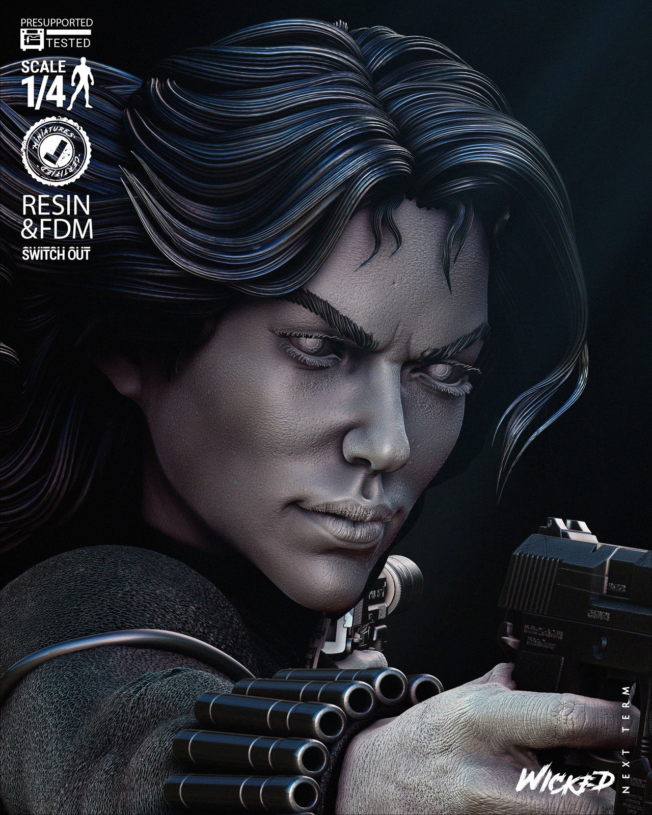 Marvel Black Widow 2024 Bust - Image 5