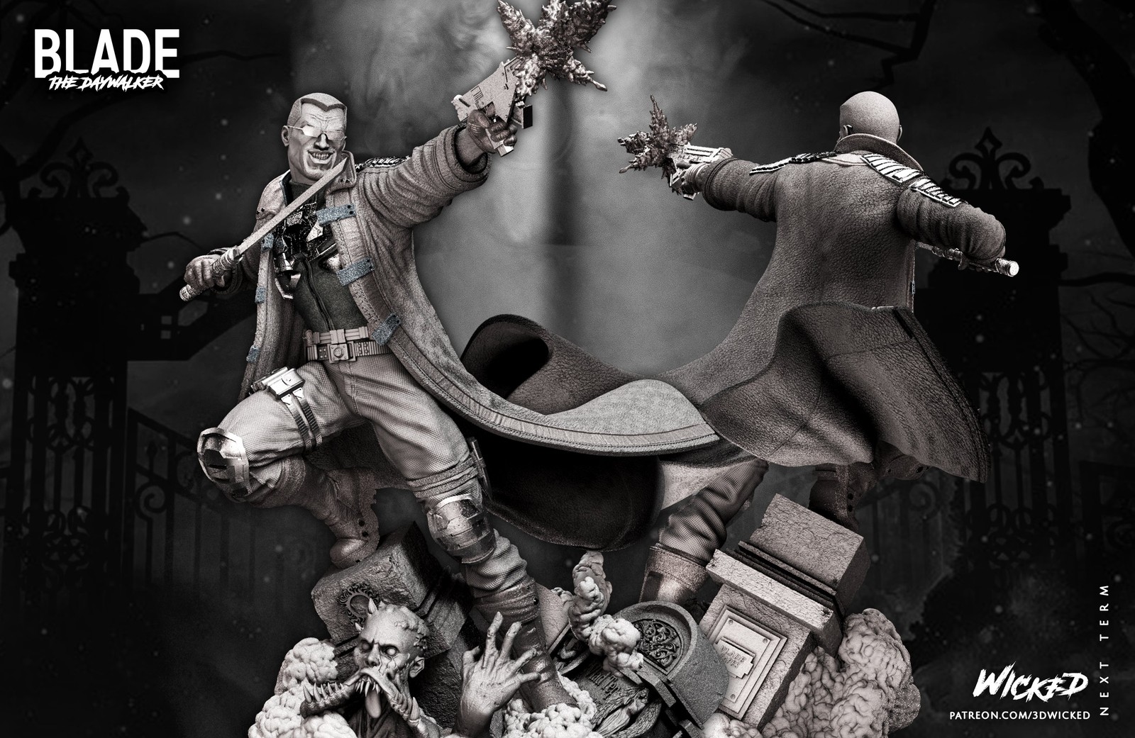 Marvel Blade Sculpture - Image 4