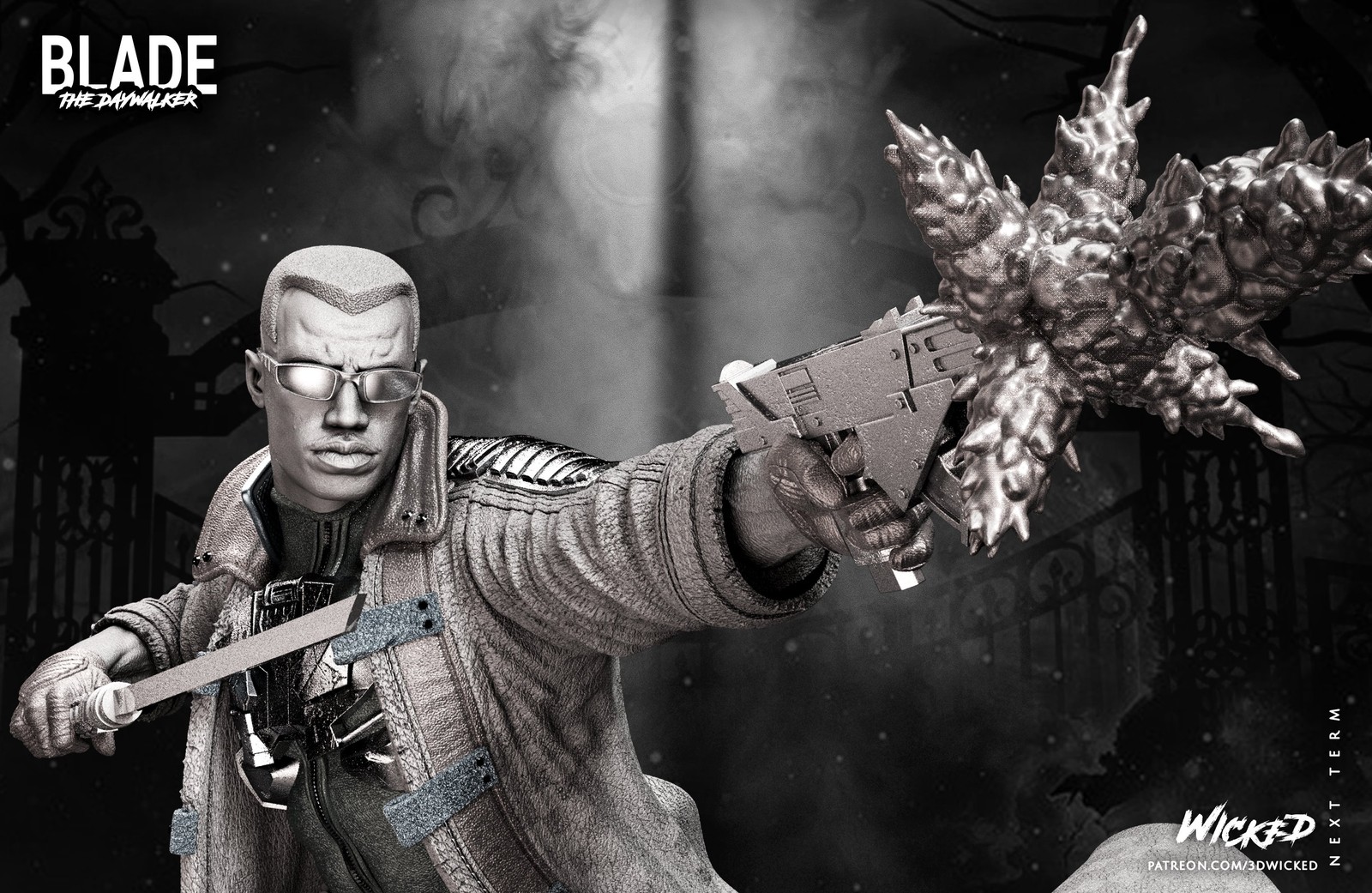 Marvel Blade Sculpture - Image 5