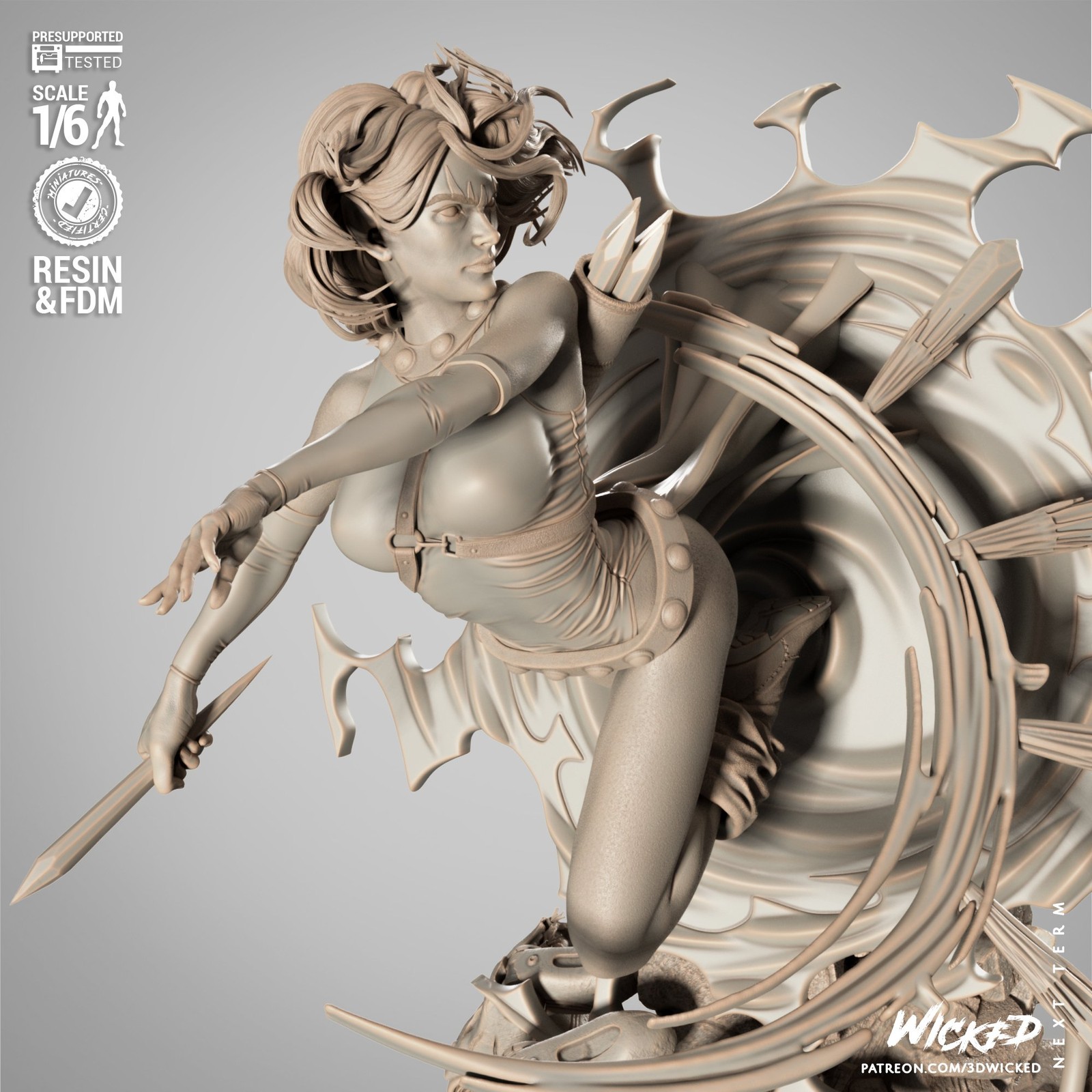 Marvel Blink (Joe Madureira) Sculpture - Image 2