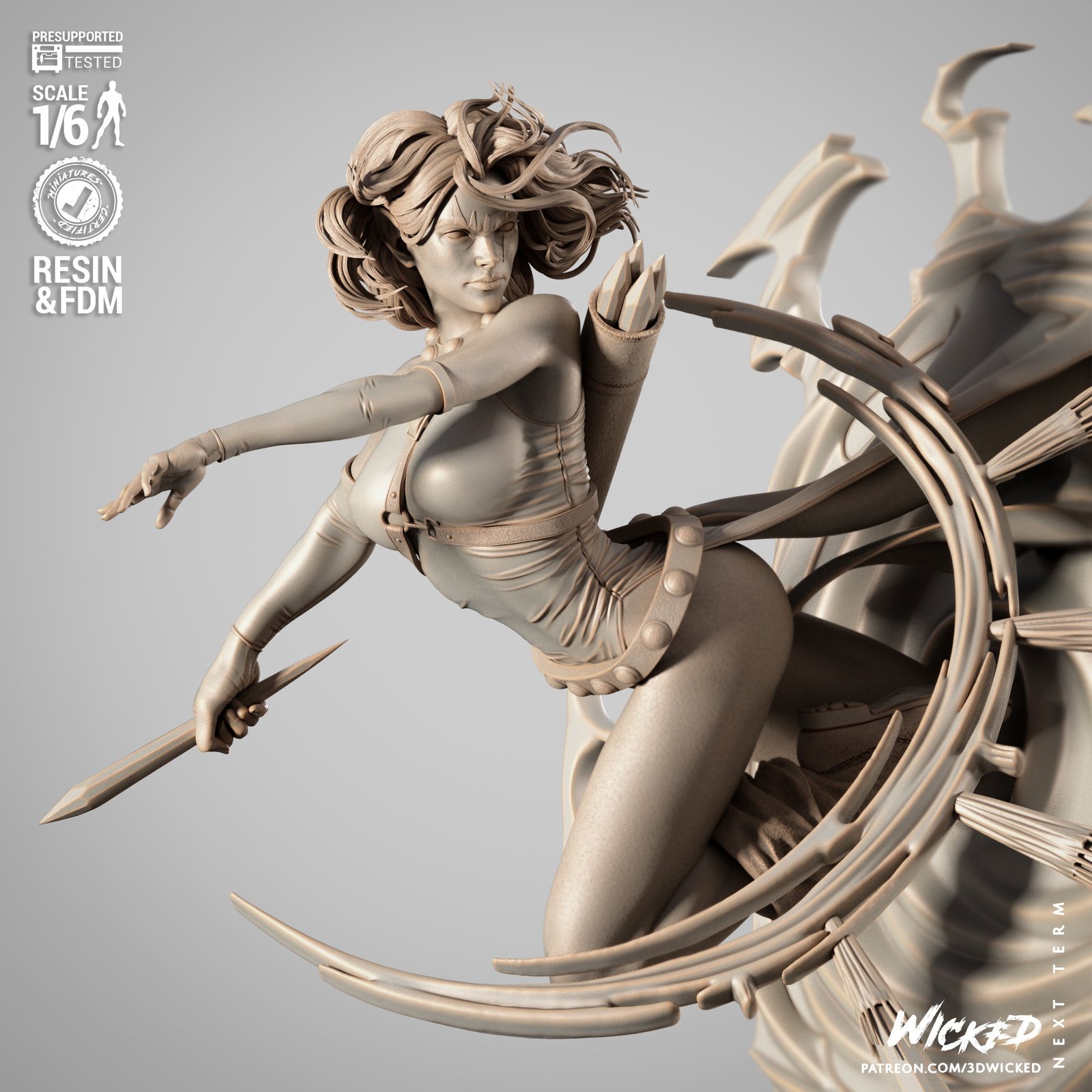Marvel Blink (Joe Madureira) Sculpture - Image 3