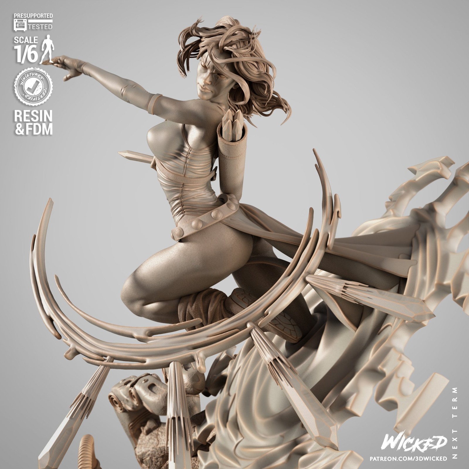 Marvel Blink (Joe Madureira) Sculpture - Image 4