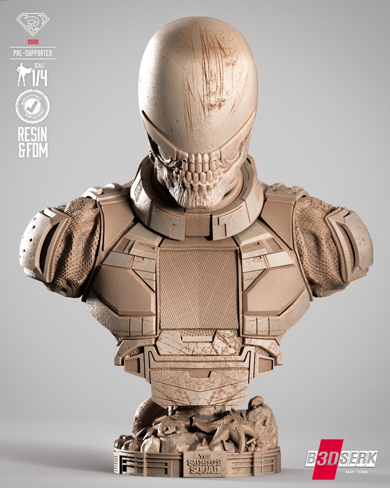 Bloodsport Portrait Bust