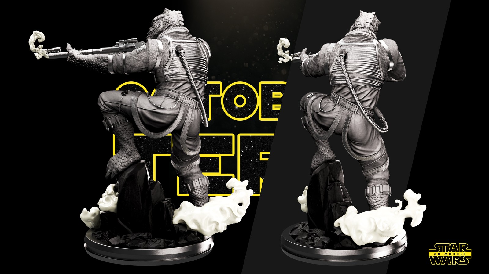 Bossk Sculpture - Image 3