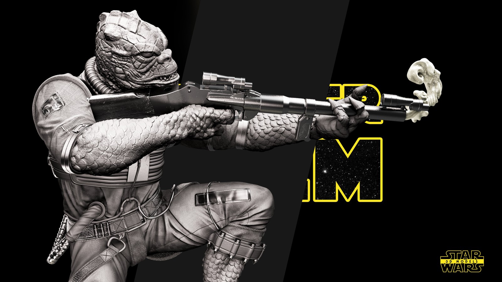 Bossk Sculpture - Image 5